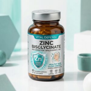 Kẽm Bisglycinate 25mg — Miễn Dịch Vững, Da Sáng, Sinh Lý Khỏe